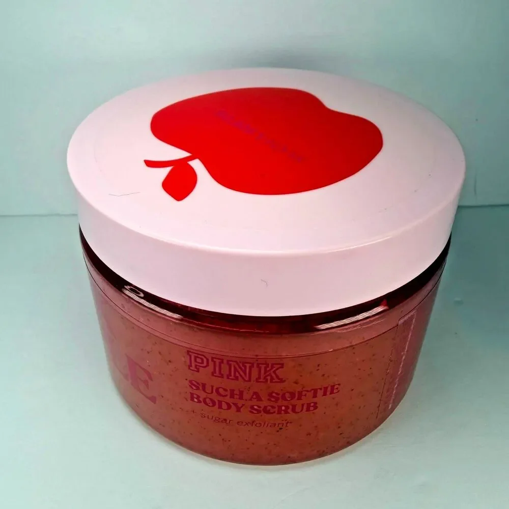 Victoria’s Secret Pink Apple Softening Body Scrub Exfoliant 10 oz 283g